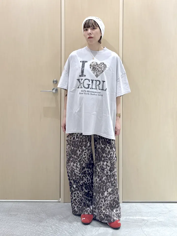 X-girl / FADED I LOVE X-GIRL S/S BIG TEE DRESS – calif（カリフ