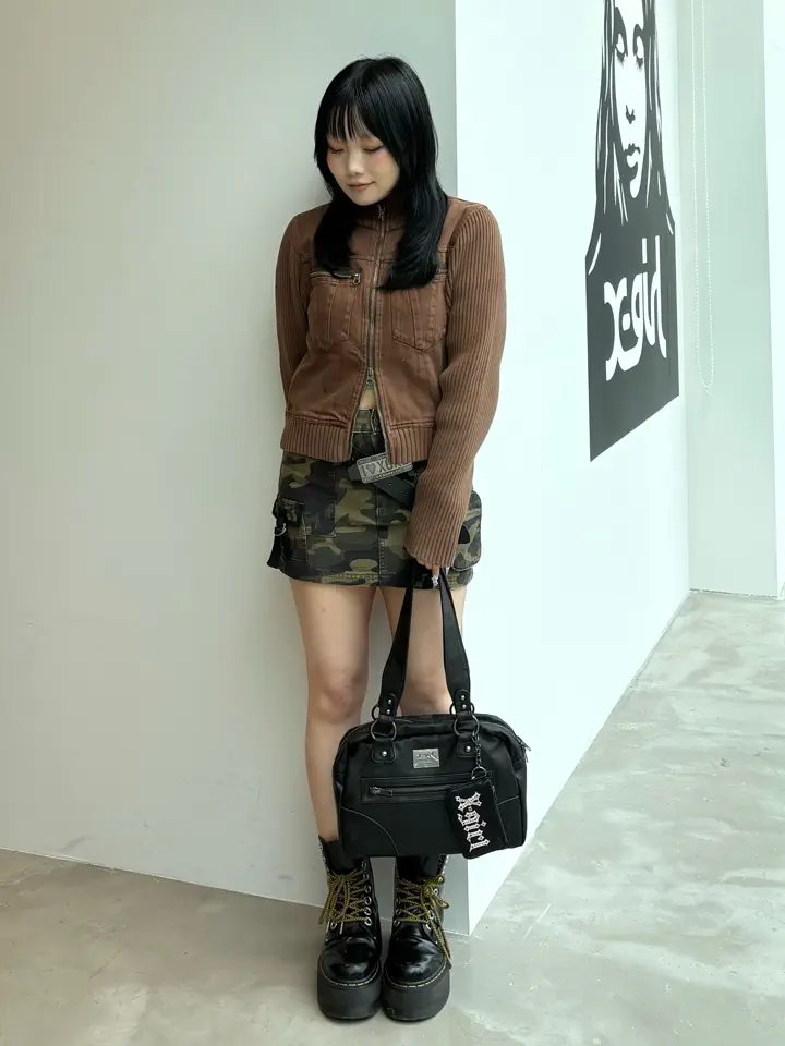 X-girl / FADED RIBBED SLEEVE JACKET – calif（カリフ）公式サイト