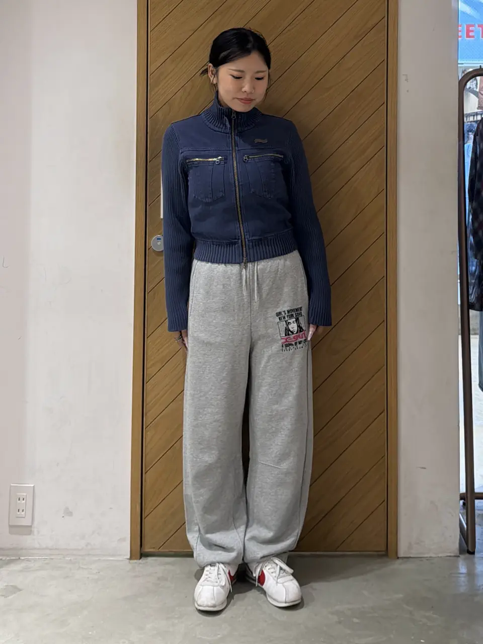 X-girl / FADED RIBBED SLEEVE JACKET – calif（カリフ）公式サイト