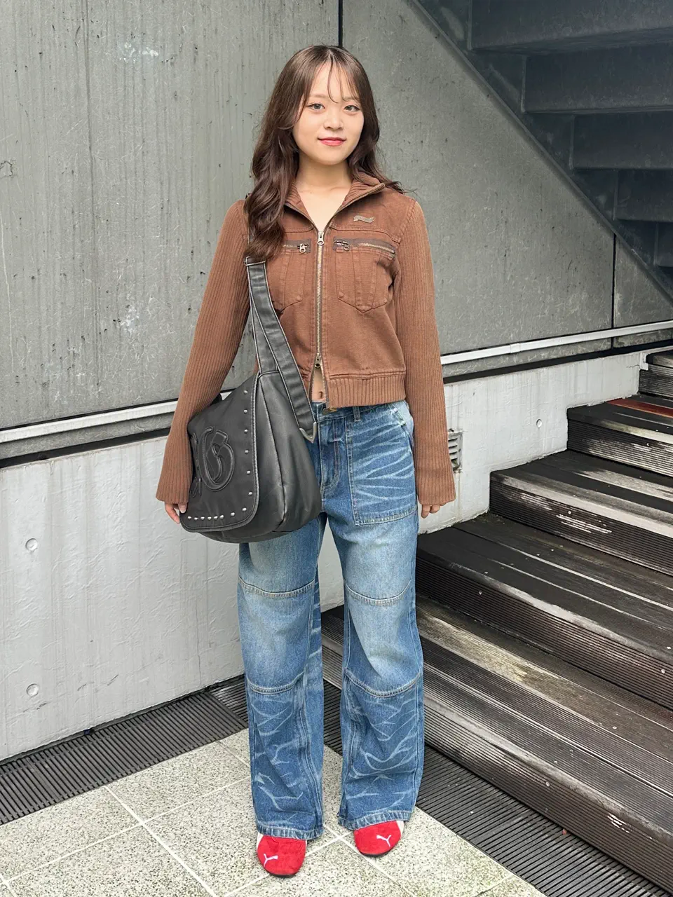X-girl / FADED RIBBED SLEEVE JACKET – calif（カリフ）公式サイト