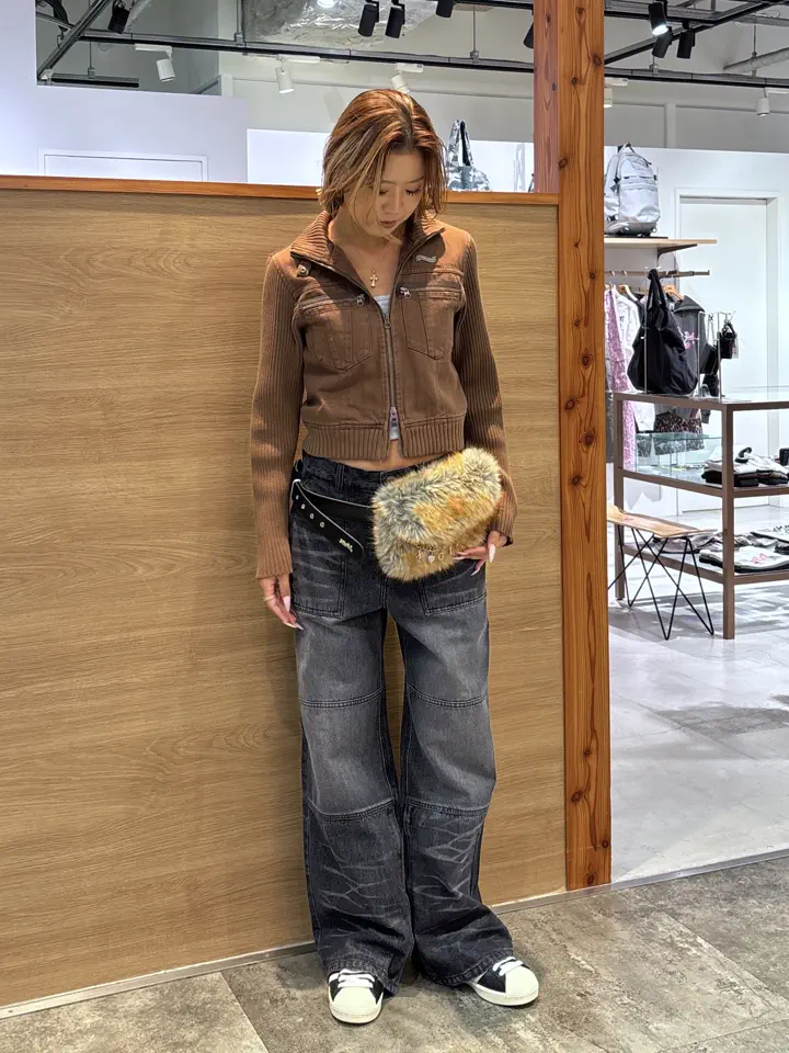 X-girl / FADED RIBBED SLEEVE JACKET – calif（カリフ）公式サイト