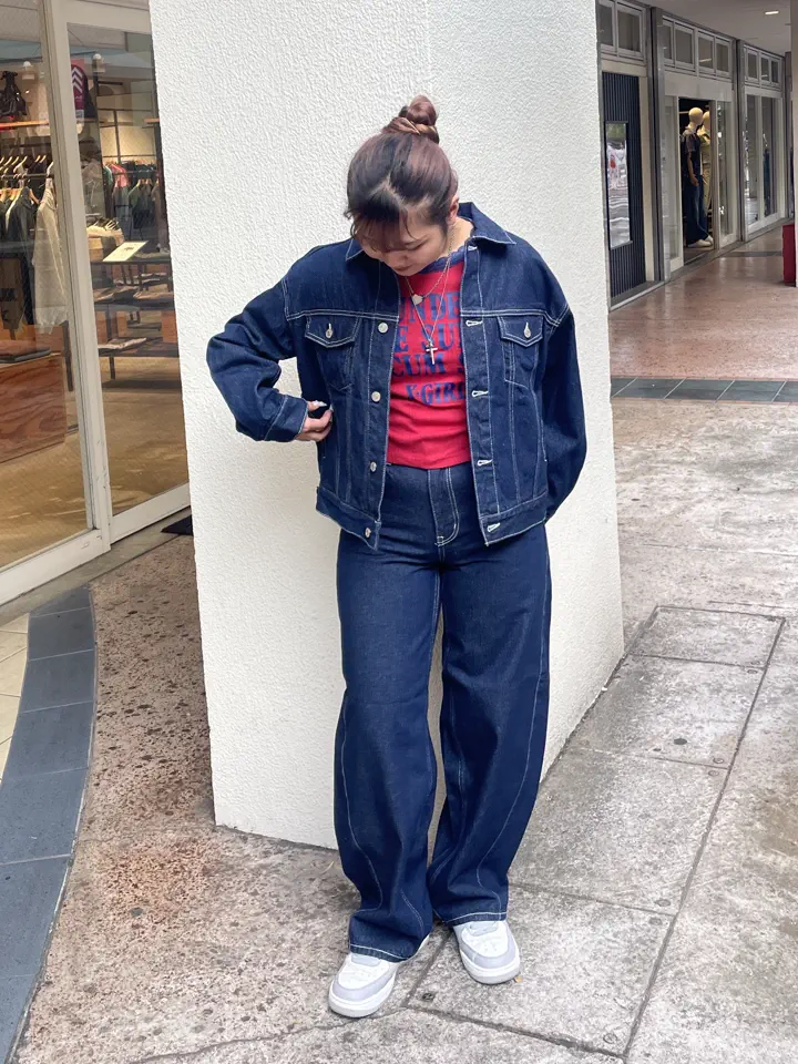 X-girl / LOGO MARK STITCHED DENIM JACKET – calif（カリフ）公式サイト