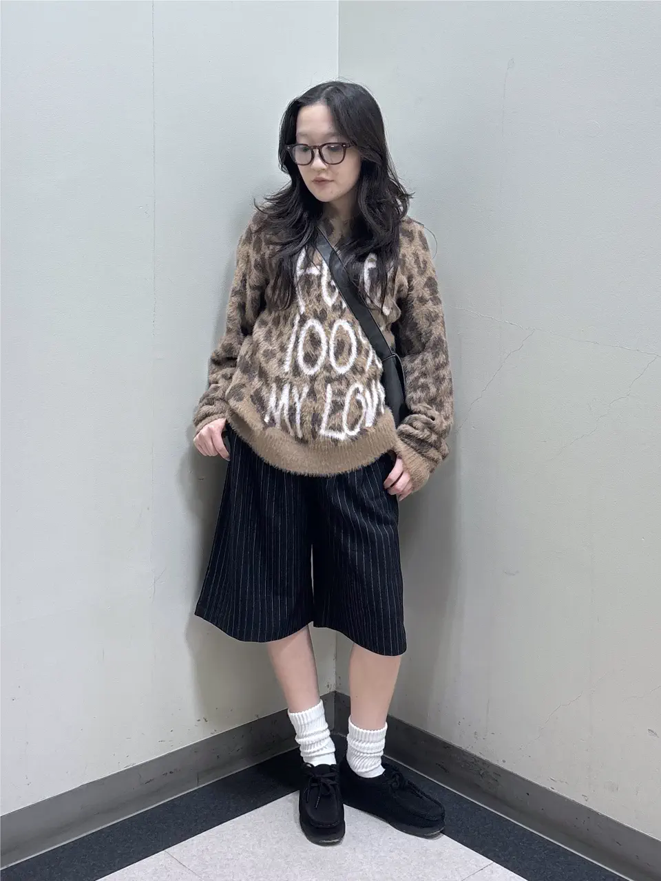 X-girl / LOGO JACQUARD SHAGGY SKIPPER KNIT TOP – calif（カリフ