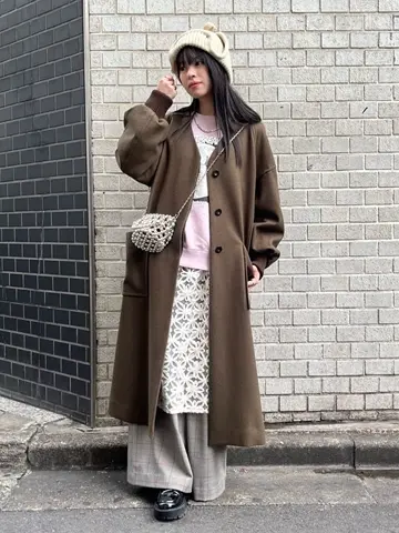 ROSE BUD / mici/ウールロングコート – calif（カリフ）公式サイト