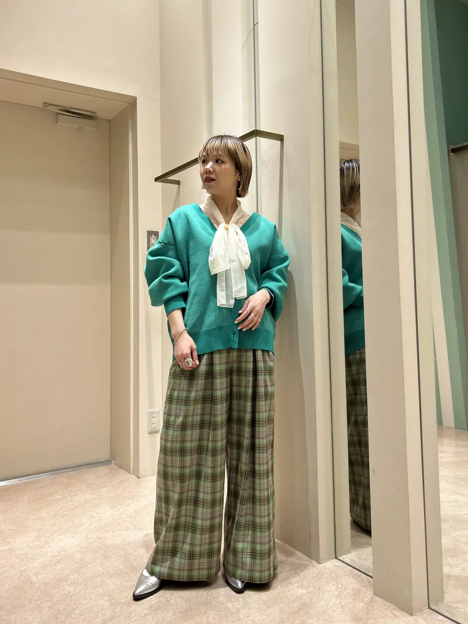 ダブルタックチェックパンツ – calif（カリフ）公式サイト