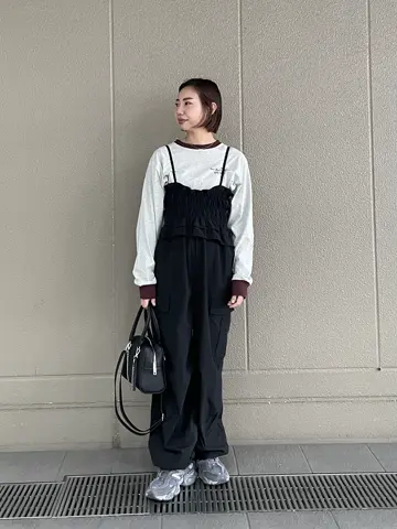 CREOLME/コットンナイロンキャミソールコンビネゾン – calif（カリフ