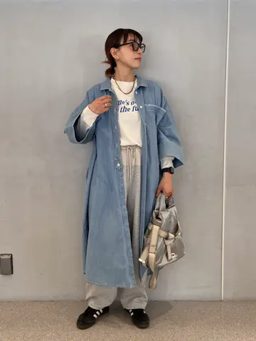 GENE HEAVENS/FRINGE POCKET DENIM SHIRT DRESS – calif（カリフ）公式