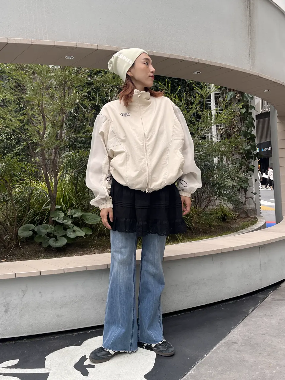 上下セット UMBRO×ROSE BUD/ORGANZA SLEEVE UMBRO×ROSE BUD/ORGANZA SLEEVE NYLON JACKET – calif（カリフ）公式サイト