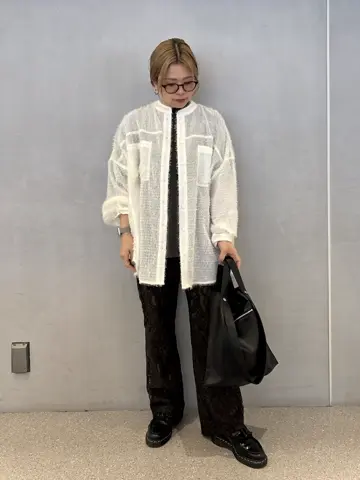 GENE HEAVENS/FRINGE SHEER RELAX SHIRT – calif（カリフ）公式