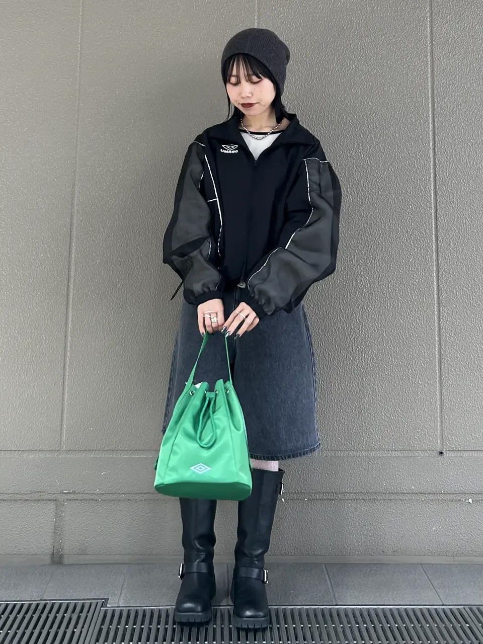 UMBRO×ROSE BUD/ORGANZA SLEEVE NYLON JACKET – calif（カリフ）公式サイト