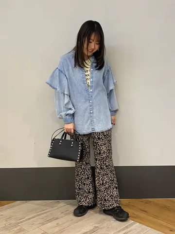 ブラウス シャツ LIGHT OZ DENIM BLOUSE レディース LIGHT OZ DENIM BLOUSE – calif（カリフ）公式サイト