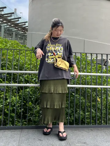 ROSE BUD別注】GOOD ROCK SPEED/GREEN DAY OVER SIZE T-shirt