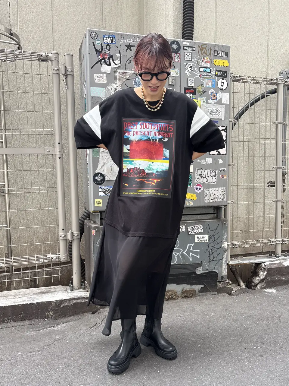 OKIRAKU×ROSE BUD/SHOULDER LINE LAYERED DRESS – calif（カリフ）公式