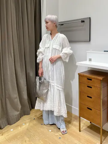 【美品】LAURA DI MAGGIO サークルハンドルショルダーバッグ LAURA DI MAGGIO)サークルハンドルショルダーバッグ（ショルダー