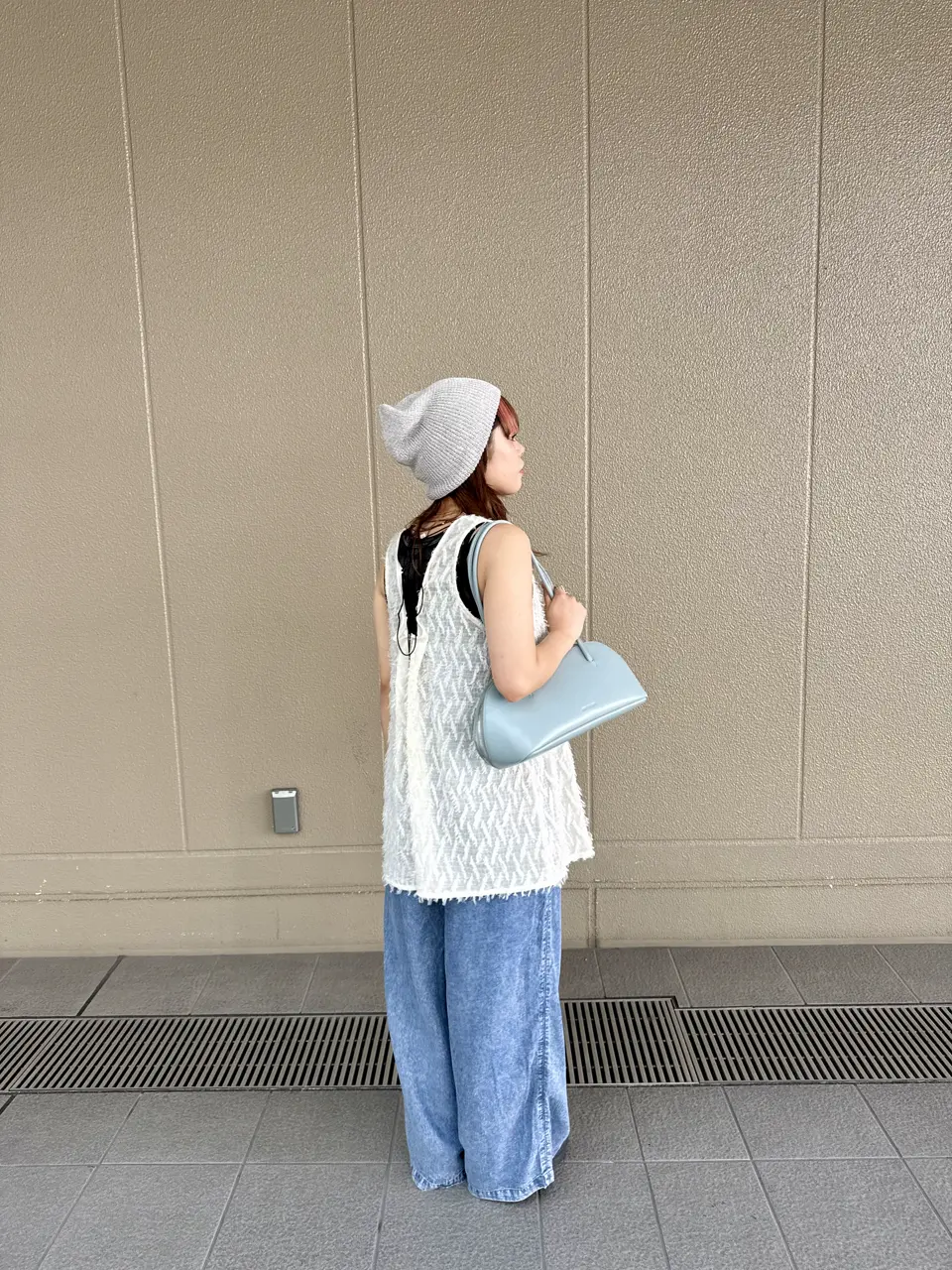 ロージーモンスター　デニムライクスイトピーパンツM 新品☆rosy monster スイートピーデニムパンツ