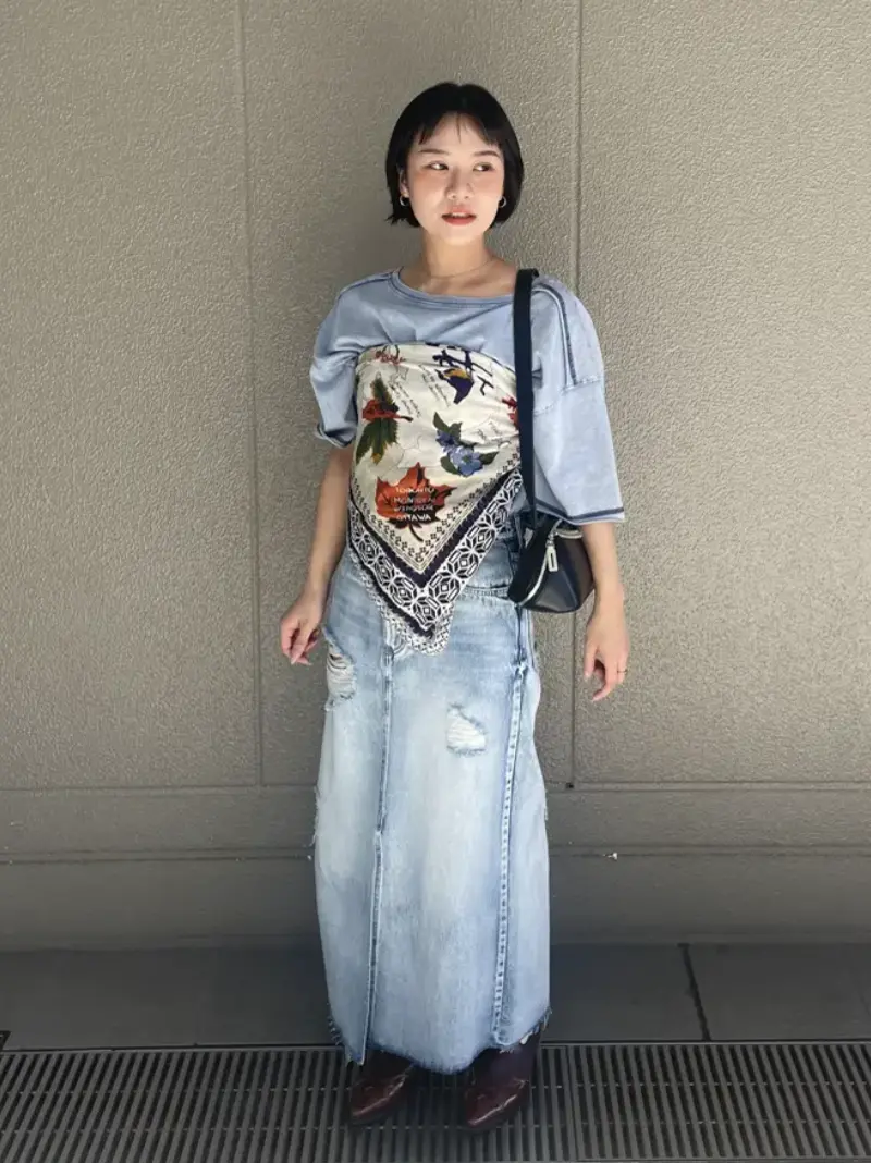 DAMEGE DENIM SKIRT – calif（カリフ）公式サイト