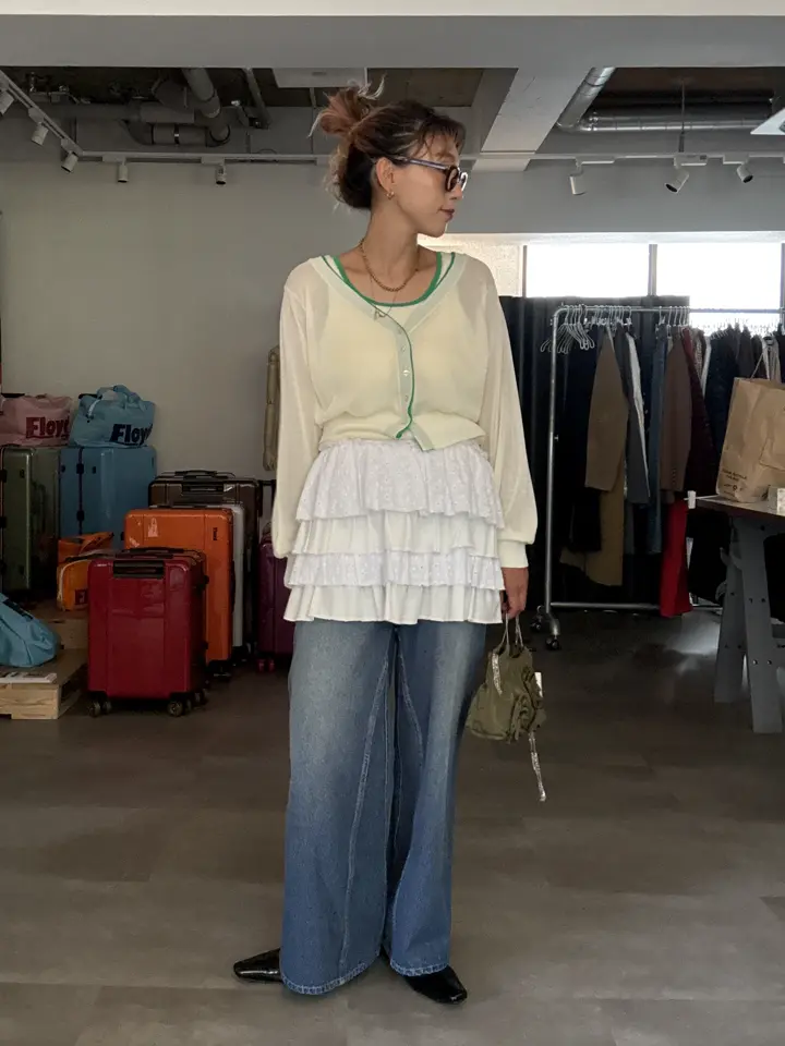 KNITTED RIB CARDIGAN – calif（カリフ）公式サイト