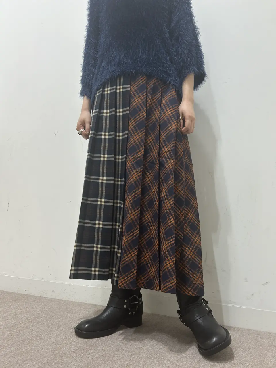 【アキの】マーガレットハウエル ウィンドウペインチェックプリーツスカート 楽天市場】マーガレットハウエル チェック スカートの通販