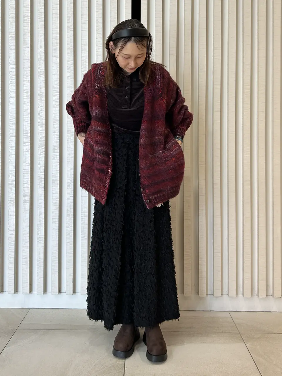 mici/POLO COLLAR STRIPE TOP – calif（カリフ）公式サイト