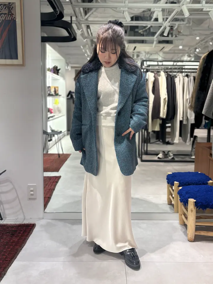 mici/TWEED TAILORED COLLAR COAT – calif（カリフ）公式サイト