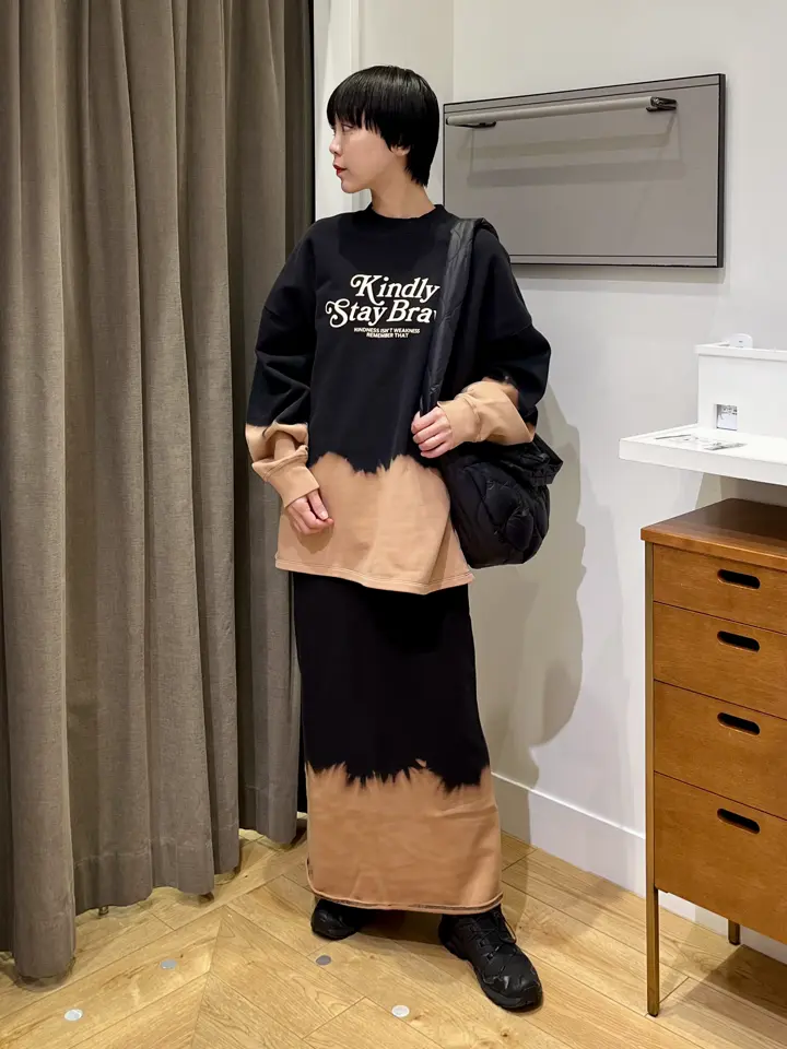 スカート Andequal spangle layered sweat skirt SKIRT – andequal