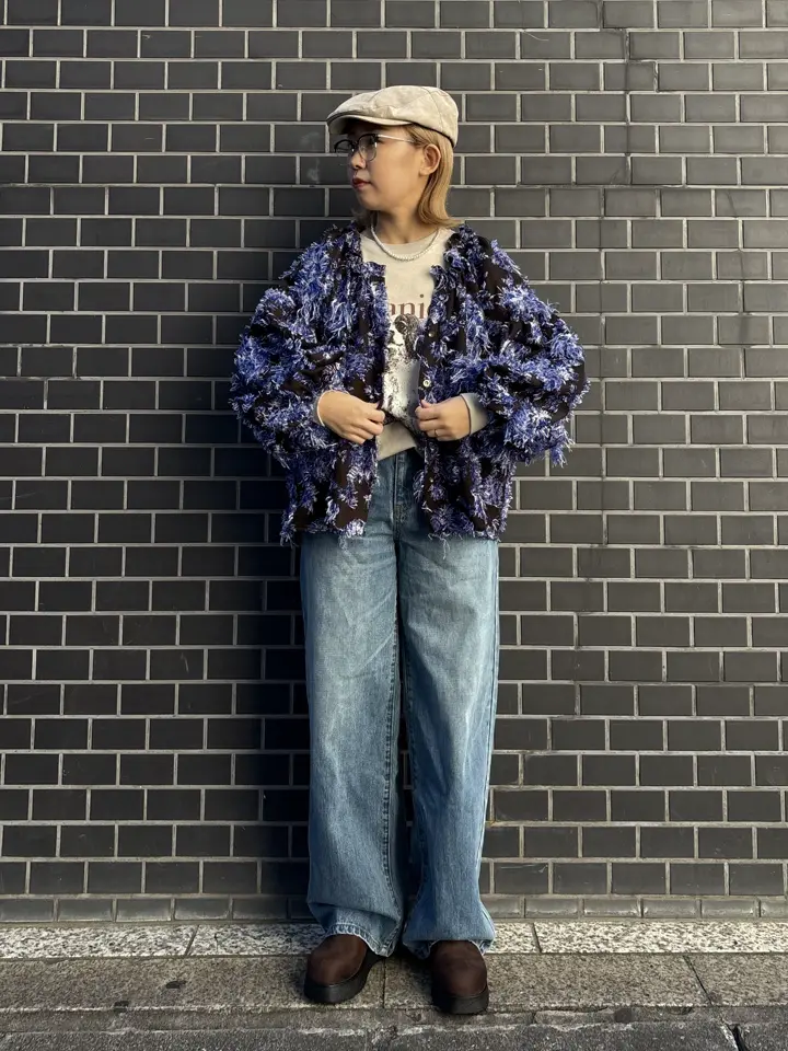 mag.by c/FLOWER JACQUARD BLOUSE – calif（カリフ）公式サイト