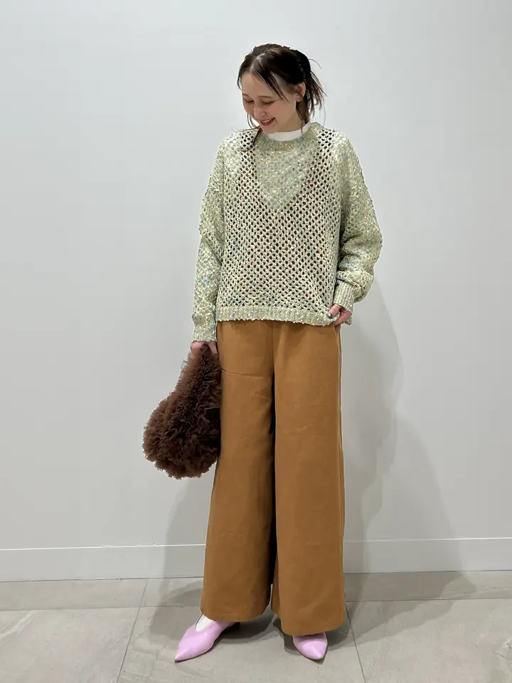 mici/MESH KNIT PULLOVER – calif（カリフ）公式サイト