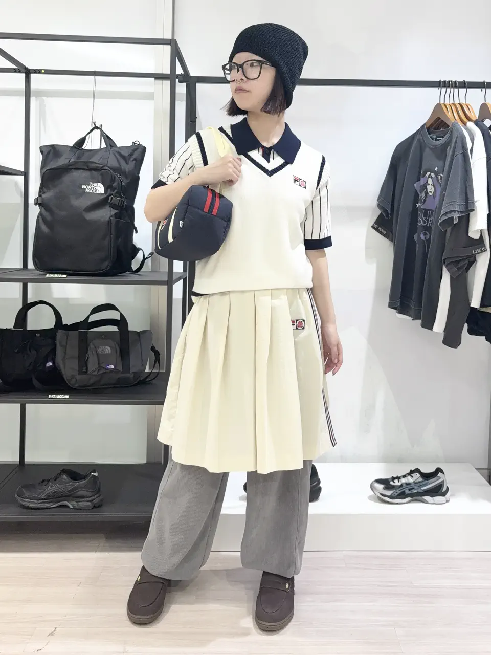 FILAⅹROSEBUD V-NECK VEST – calif（カリフ）公式サイト