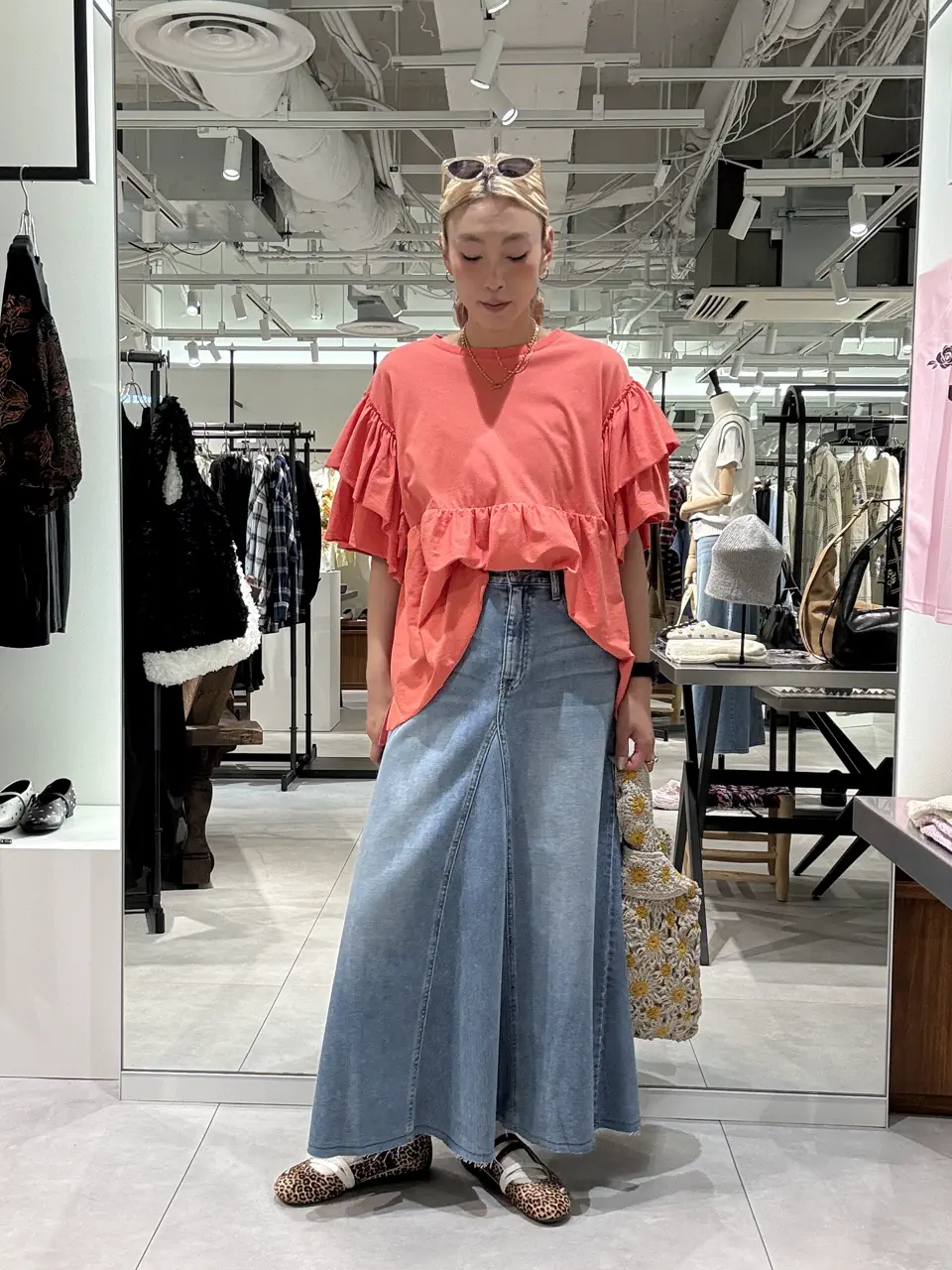 PANEL DENIM LONG SKIRT – calif（カリフ）公式サイト