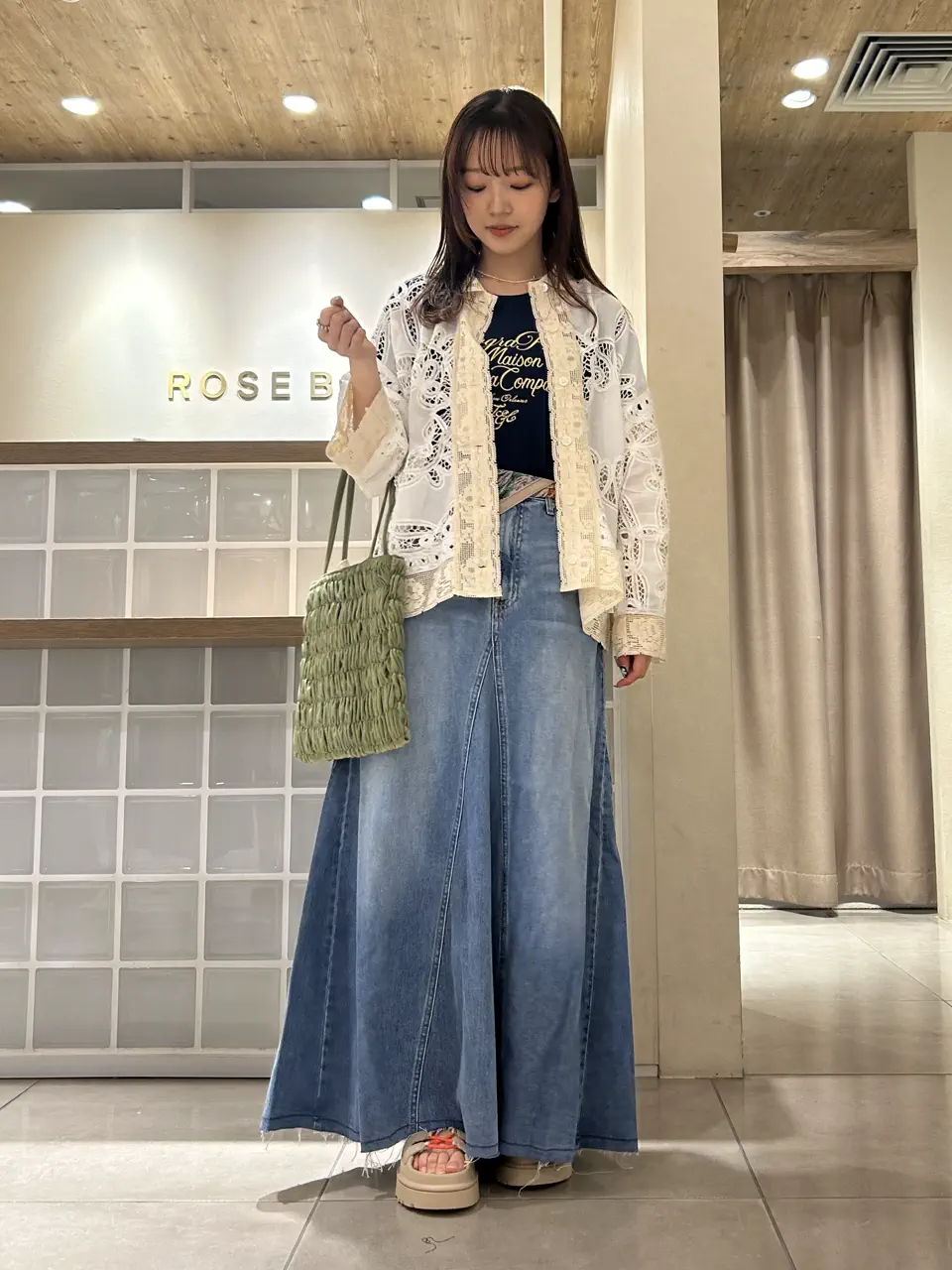PANEL DENIM LONG SKIRT – calif（カリフ）公式サイト