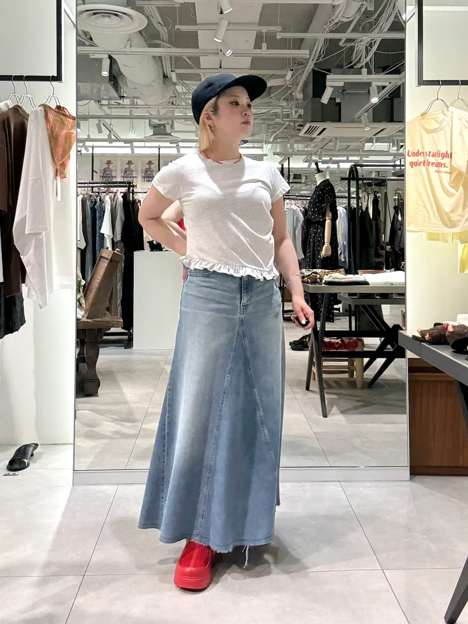 PANEL DENIM LONG SKIRT – calif（カリフ）公式サイト