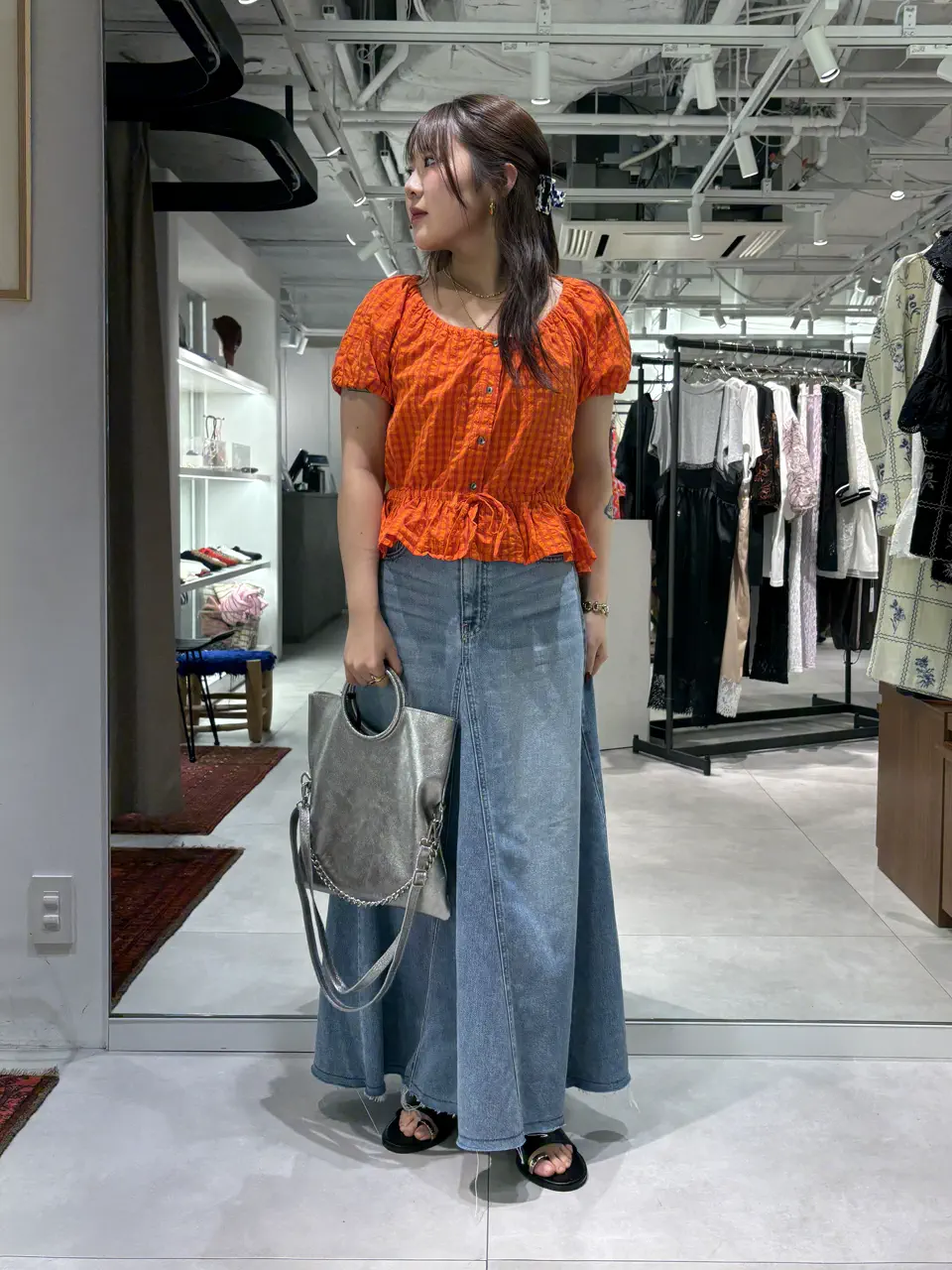 PANEL DENIM LONG SKIRT – calif（カリフ）公式サイト