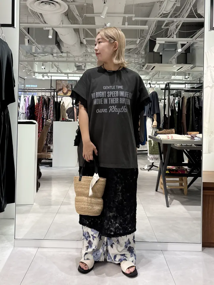 OKIRAKU×ROSEBUD/LACE SKIRT LOGO DRESS – calif（カリフ）公式サイト