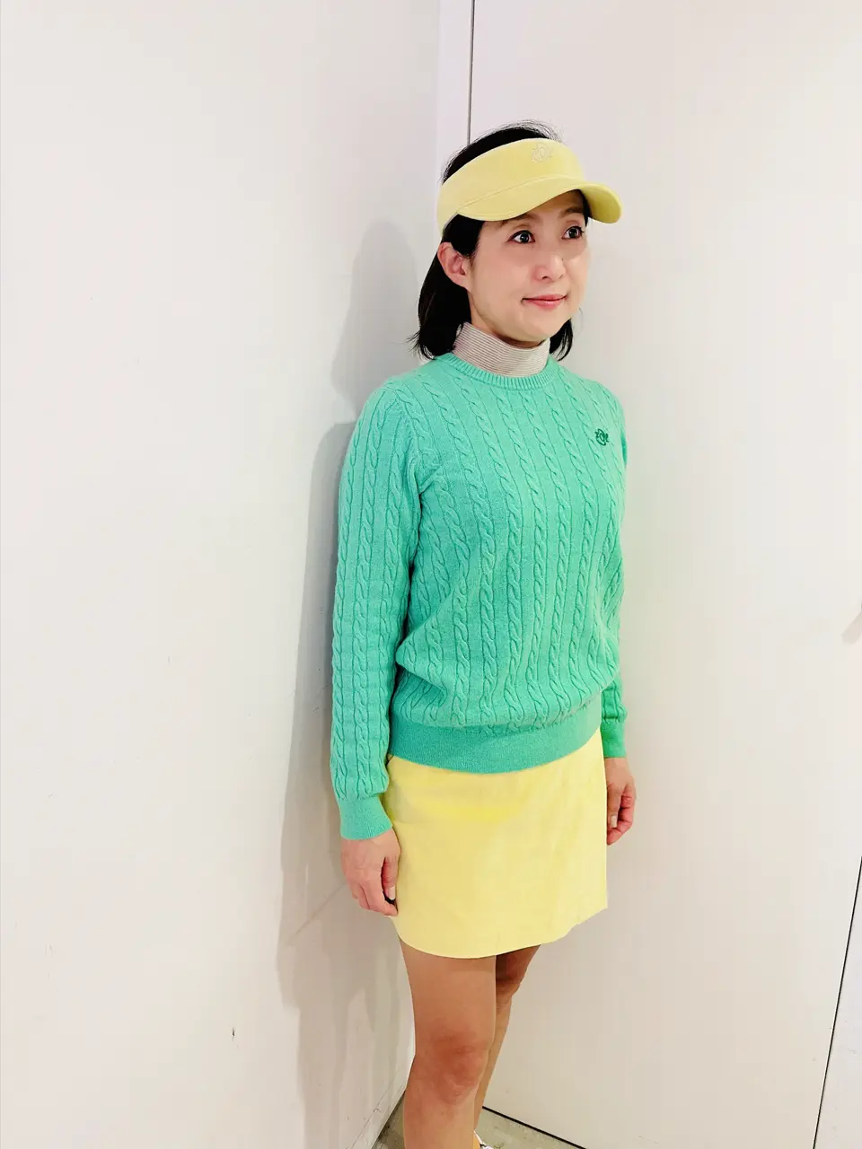 UNISEX Recycled CASHMERE ニットビーニー ミント