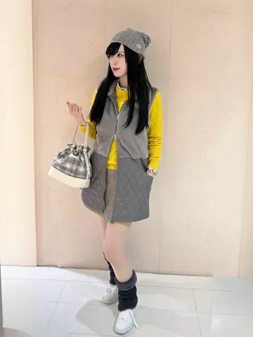 UNISEX スクリューニットキャップ シルバーグレー