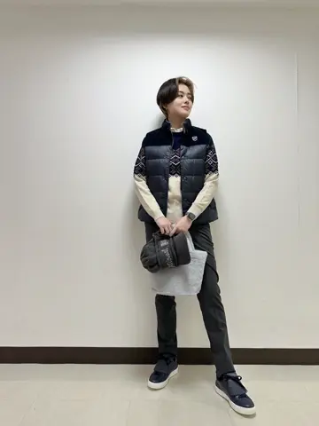 希少ターコイズブルー美品  ダウンベストM JUN WATANABE タミヤマーク ダウンベスト (青) | BLOCKHEAD MOTORS