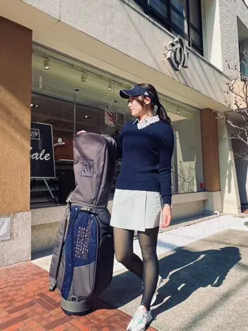 WOMEN レオパードプリント 長袖シャツ ブルー