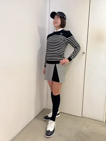 WOMEN シルキーサッカージャージ 長袖シャツ ホワイト
