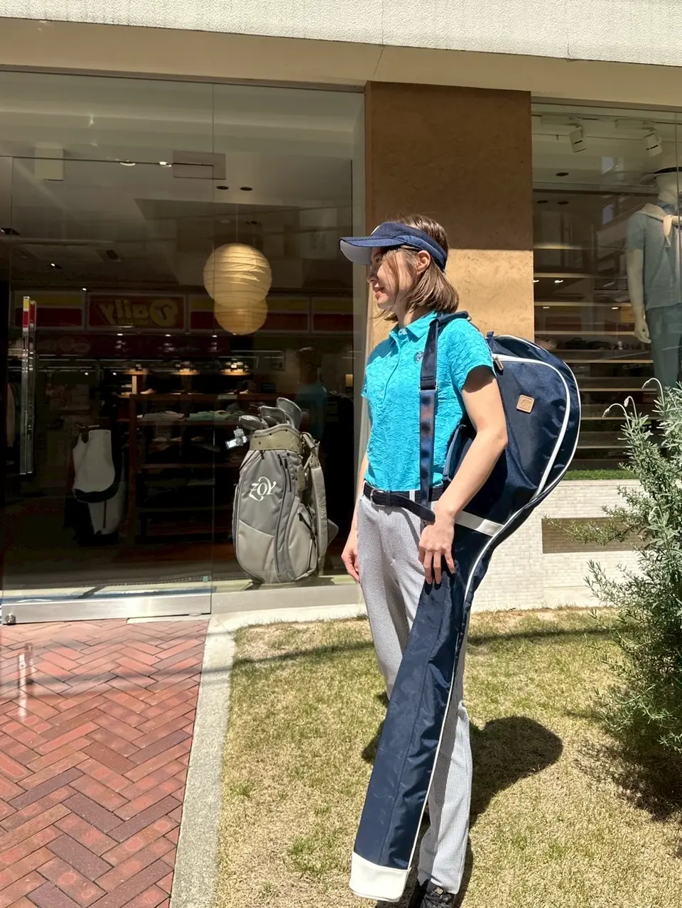 UNISEX COOLバイザー ネイビー 071452803