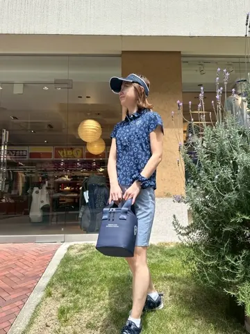 25SS】UNISEX クーラーバッグ ネイビー 071799893