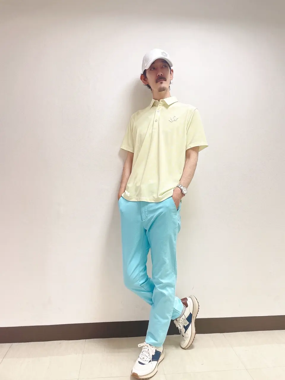 25SS】UNISEX アスレジャーキャップ ホワイト 071452800