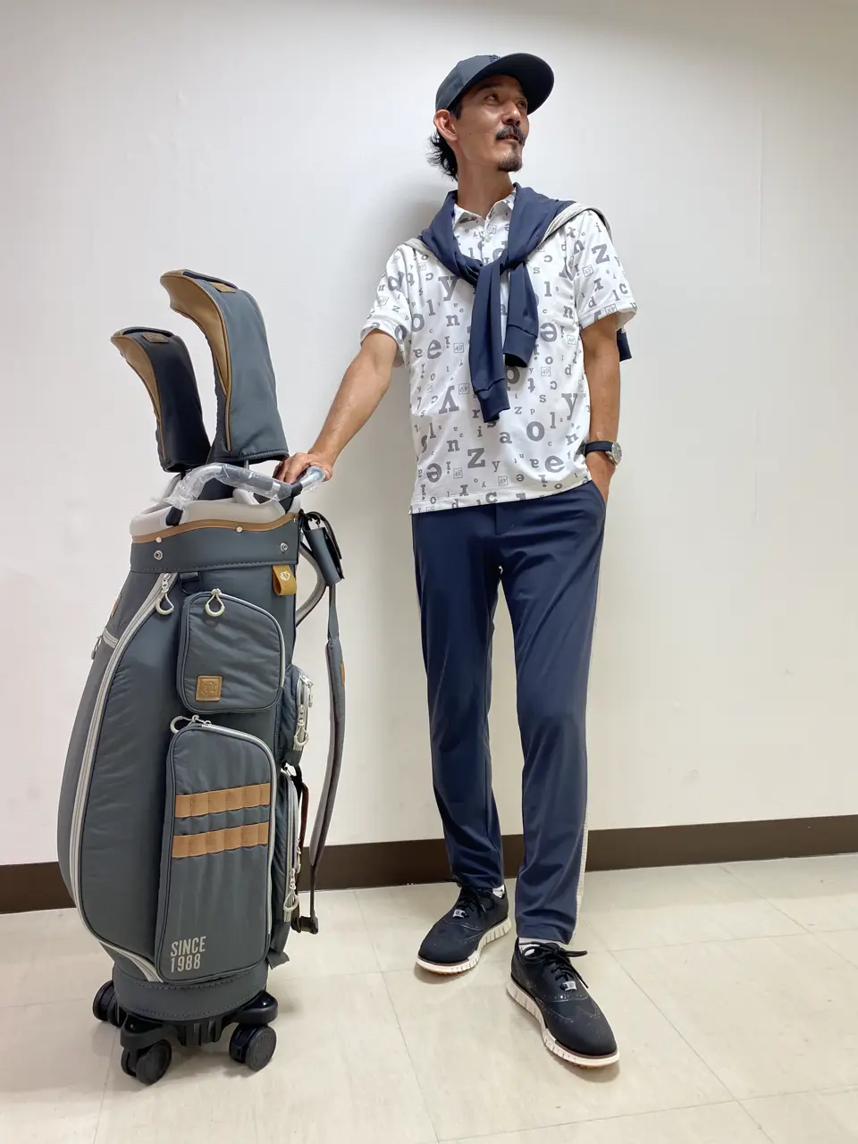 UNISEX ヘッドカバー フェアウェイウッド用 チャコール