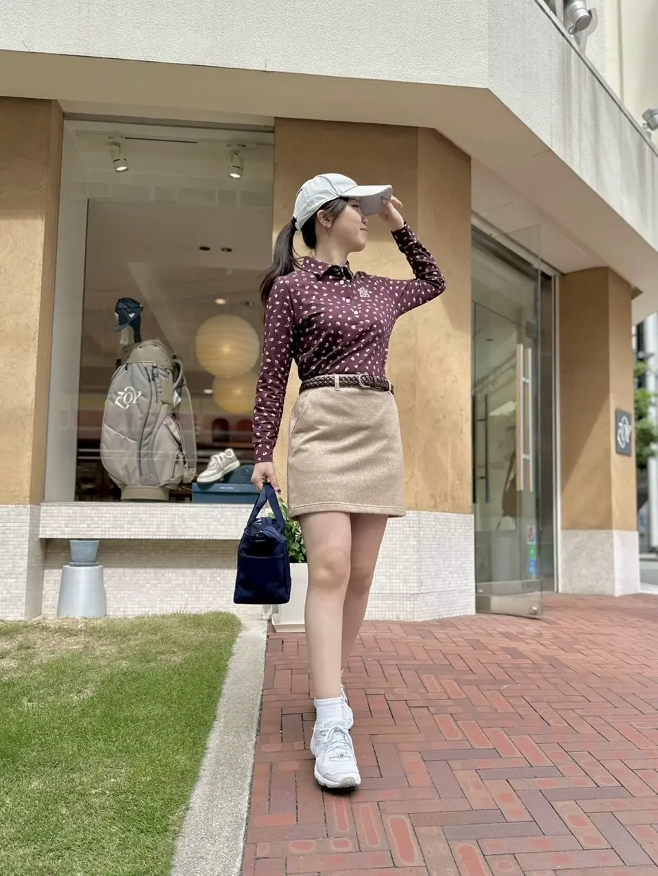 UNISEX アスレジャーキャップ エクリュ