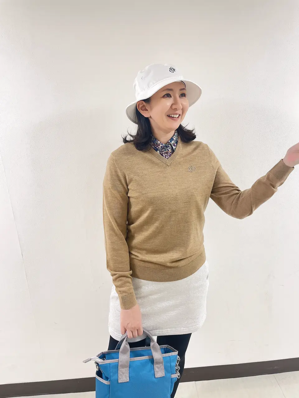 UNISEX BASICカートバッグ サックス