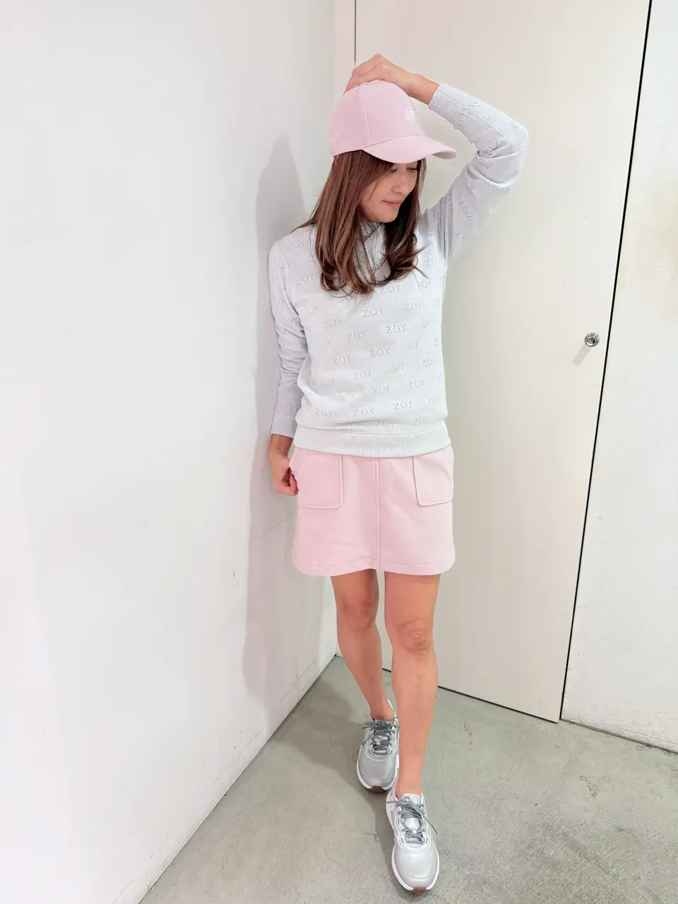 WOMEN エクストラファインメリノ天竺 クルーネック長袖セーター