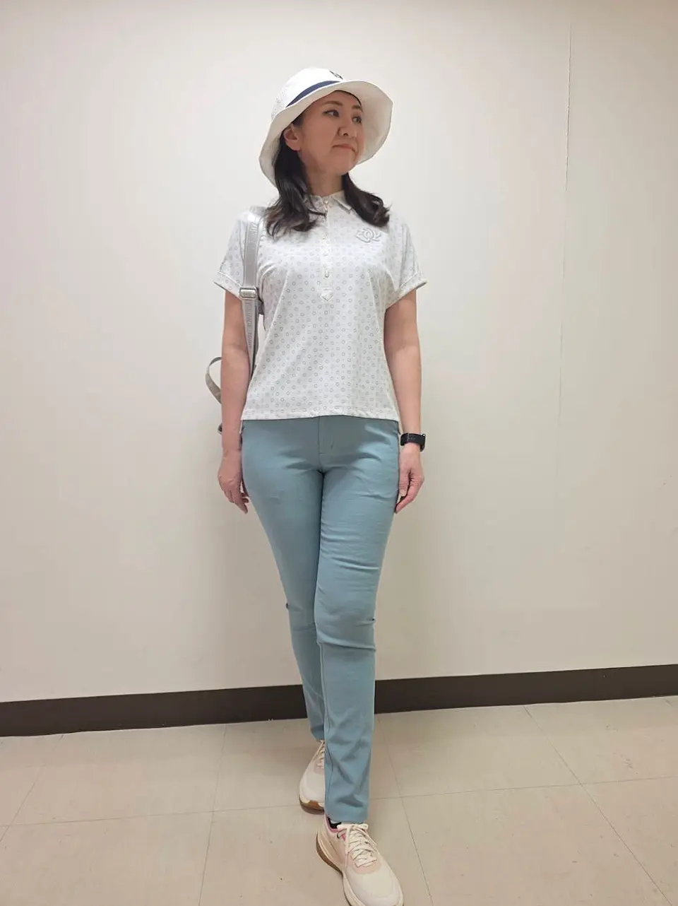 UNISEX Radi-cool ハット ホワイト