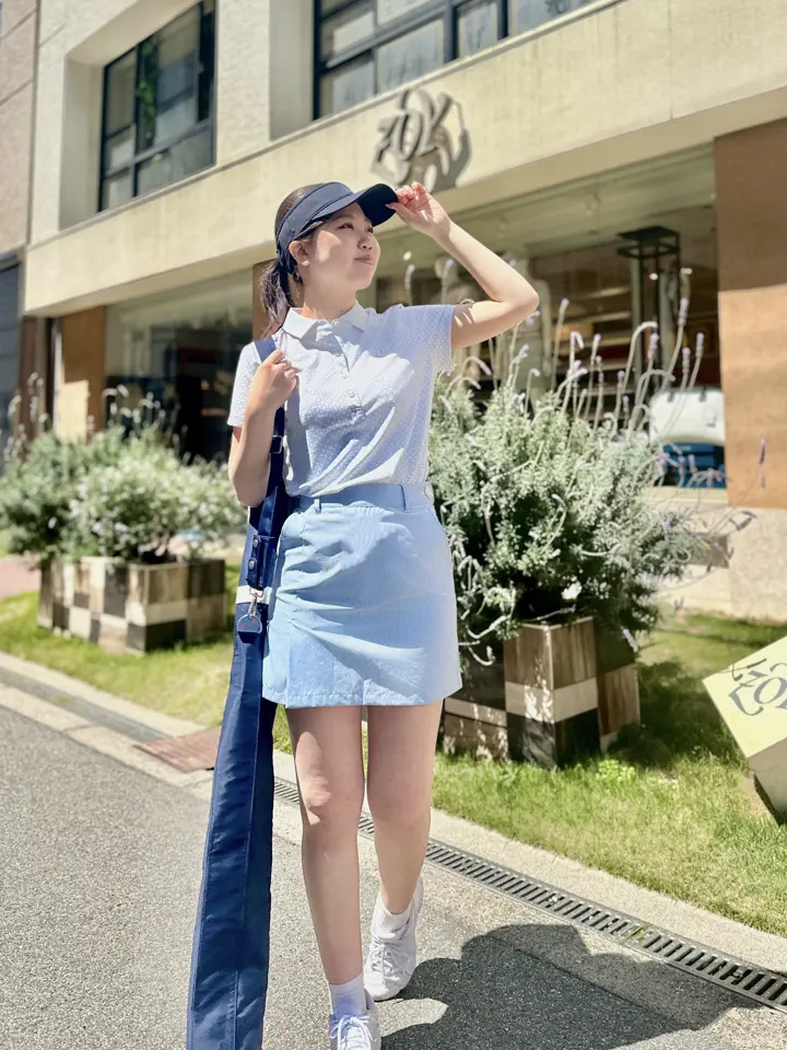 UNISEX サングラスホルダーバイザー ネイビー
