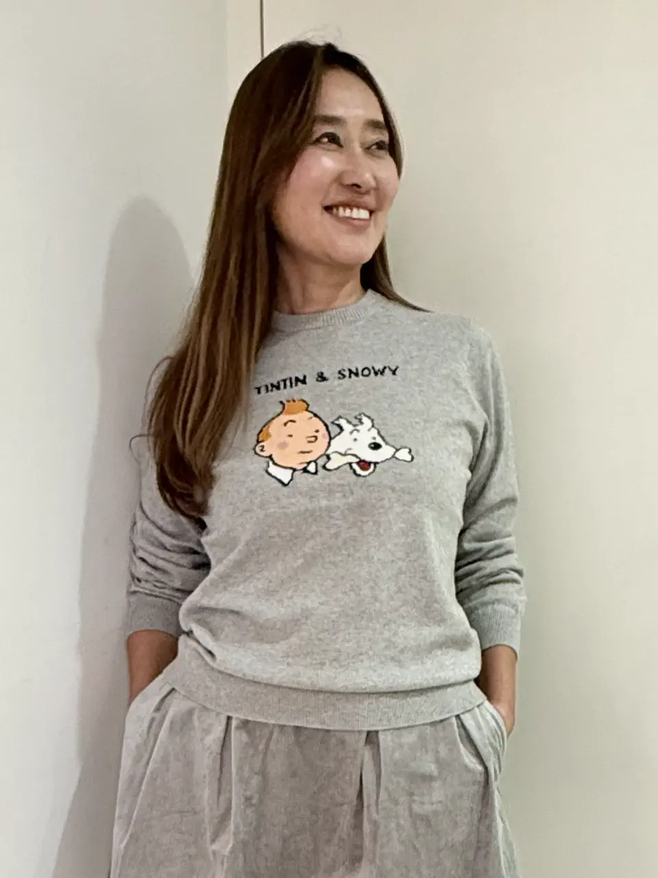 TINTIN × ZOY 】 UNISEX キャップ ホワイト