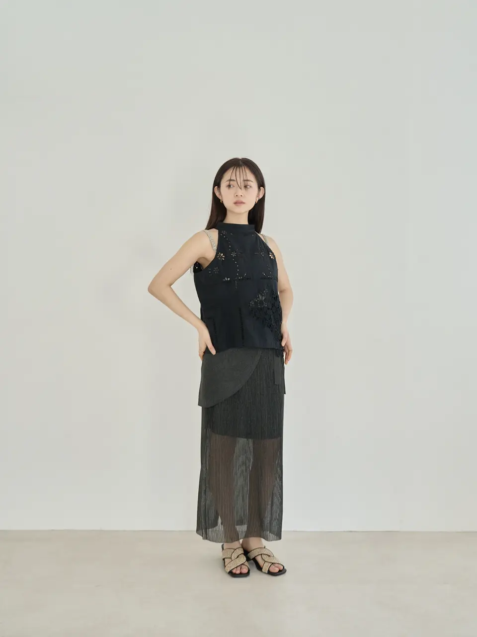 PATCH WORK EMBROIDERY TOPS