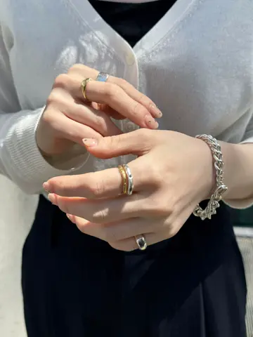 ONEOFAKIND ☆ GD着用リング メルトリング GD